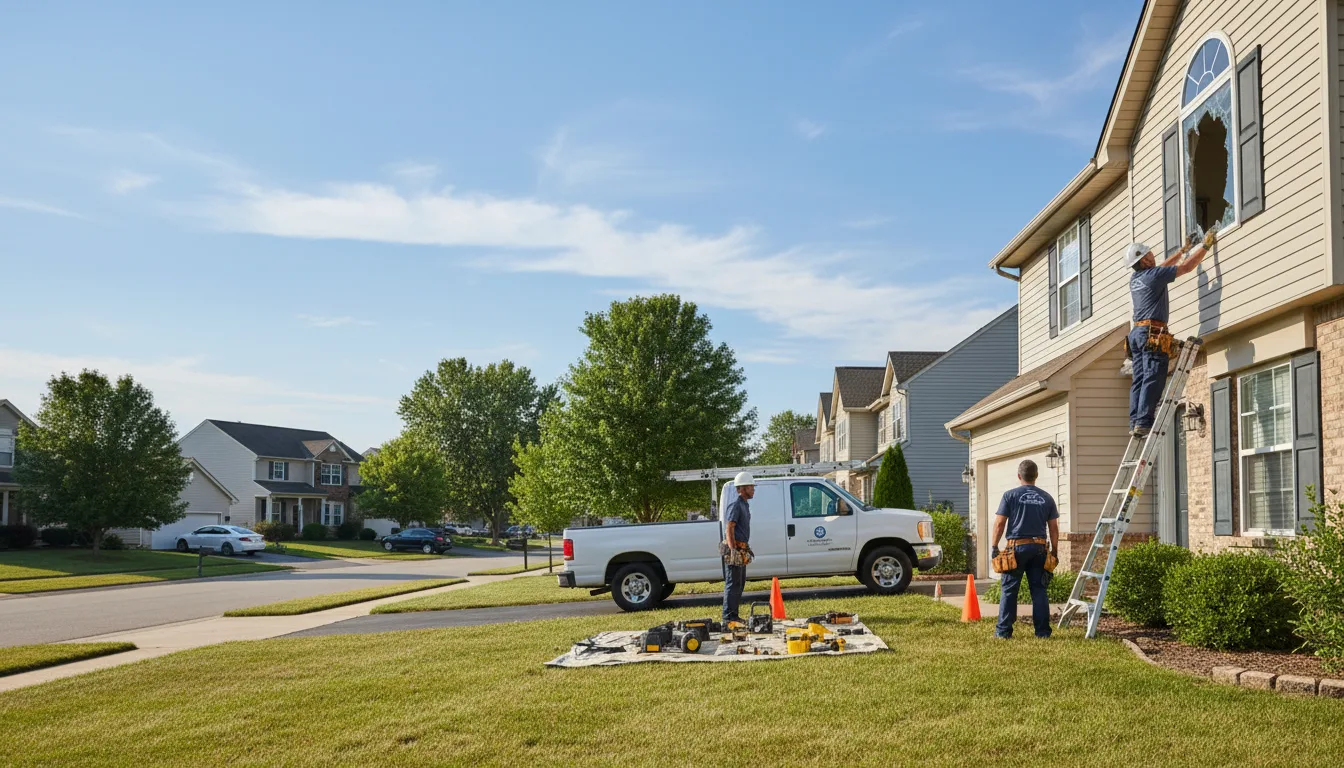 Expert window installer providing residential service in Hickory Flat, MS